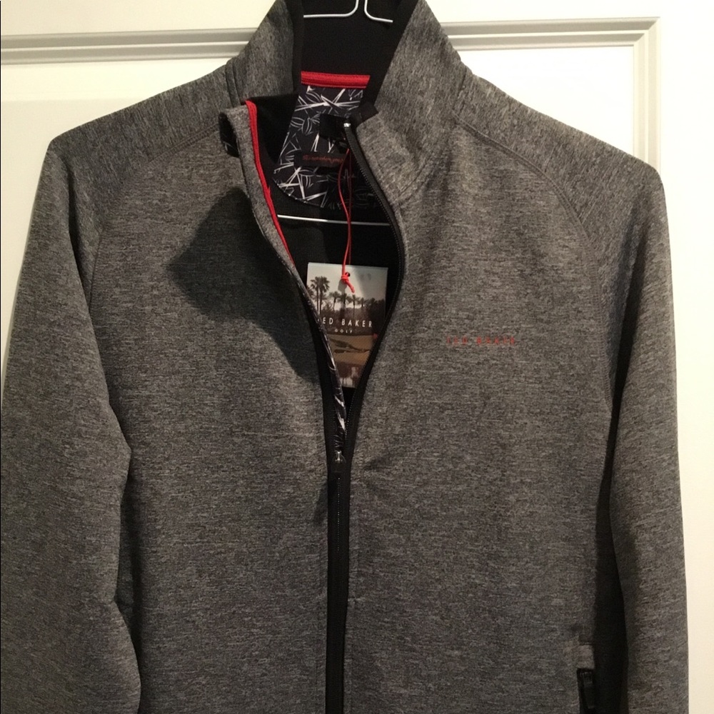 Men’s Mouline Golf Zip Through Grey Size 2